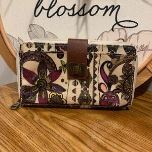 Sakroots Multicolor Floral Wallet